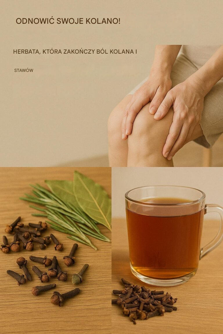 Odnowione kolana! Herbata, która łagodzi dyskomfort kolan i stawów