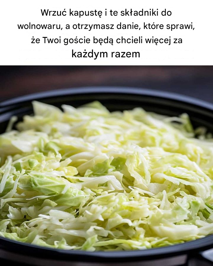 Wrzuć kapustę i te składniki do wolnowaru, a otrzymasz danie, które sprawi, że Twoi goście będą chcieli więcej za każdym razem