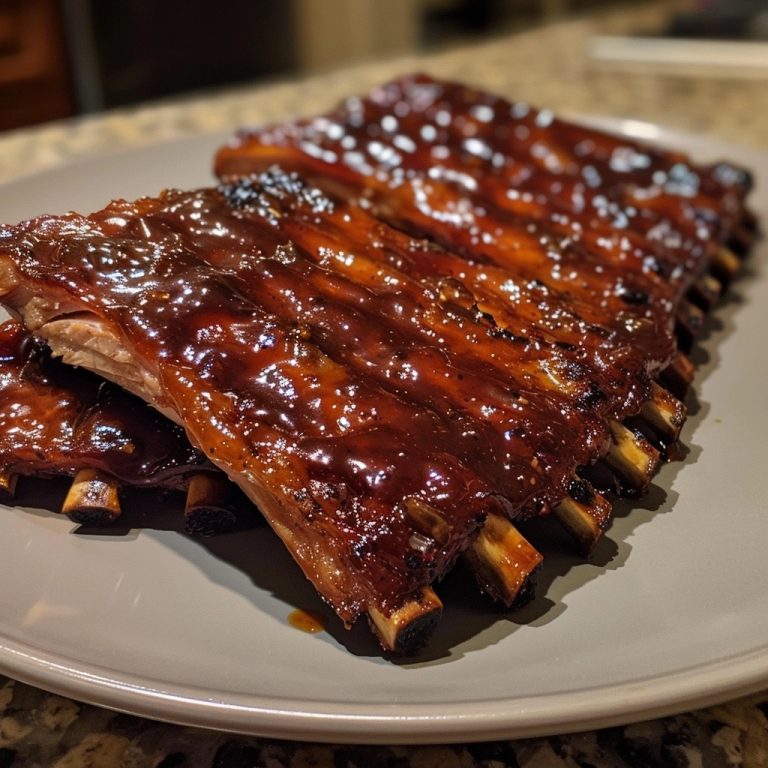 Wędzone żeberka glazurowane Dr Pepper