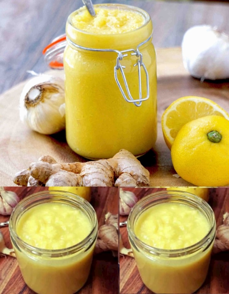 Starty imbir, cebula, czosnek, sok z cytryny i miód. Jedna łyżeczka dziennie