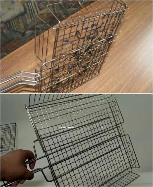 Przyjaciel pokazał, jak „wyczyścić” grill po pieczeniu mięsa. Wystarczy włożyć go do torby i gotowe. Podzielę się metodą w komentarzach.