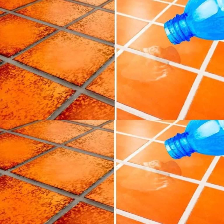 Spoiny między płytkami wyglądają jak nowe dzięki powszechnemu składnikowi, który masz w szafce