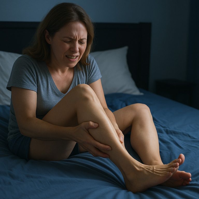 Oto dlaczego występują nocne skurcze nóg i jak im zapobiegać