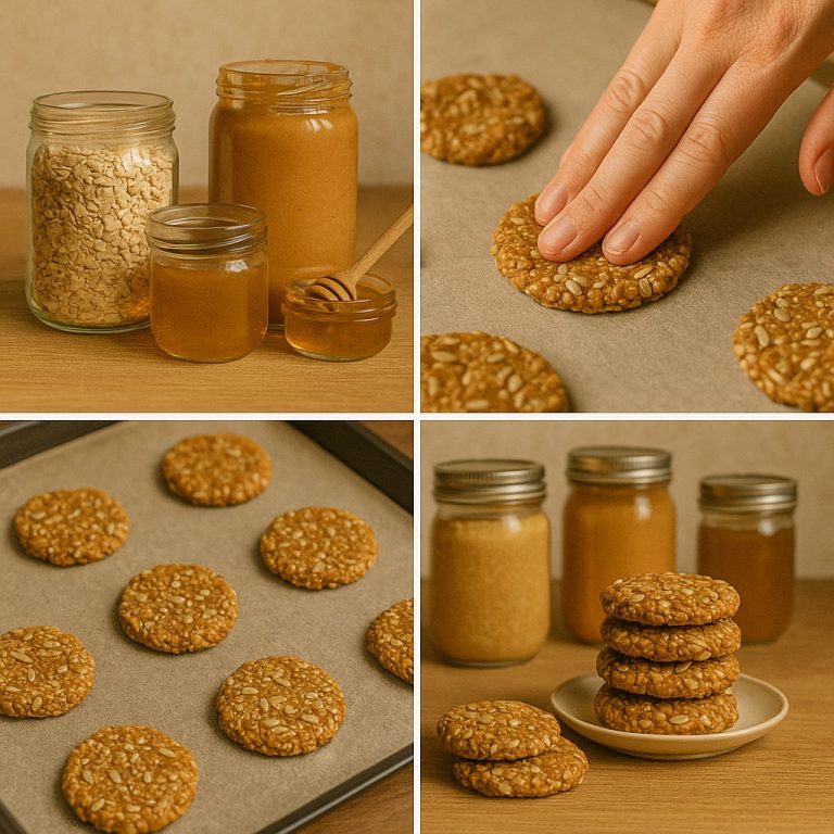 Zdrowy przepis na 3-składnikowe bezglutenowe ciasteczka