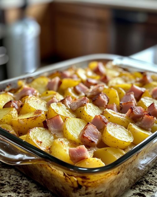 „Magia leniwych ziemniaków i szynki” — tylko 5 składników, a otrzymasz najlepsze danie rozgrzewające na zimne wieczory!