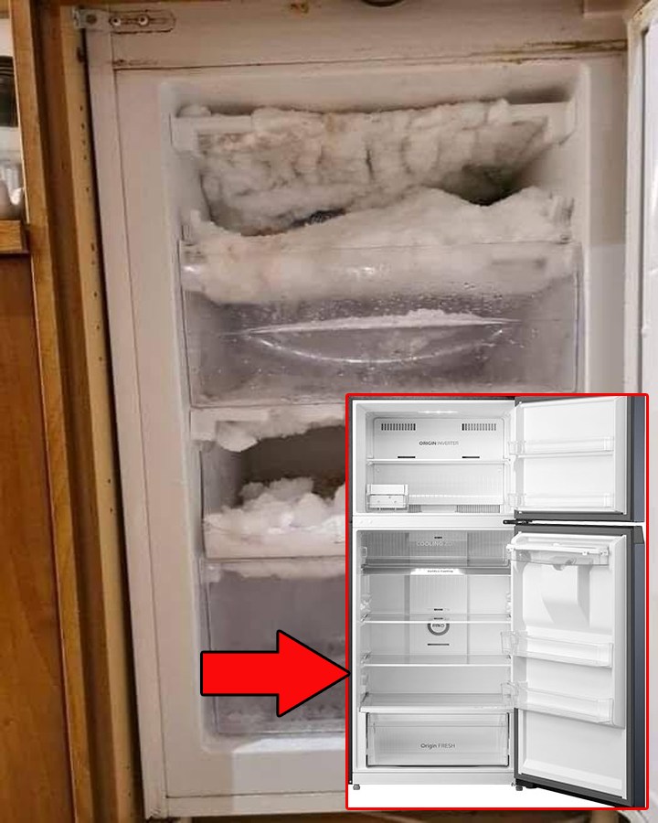 Wskazówka dotycząca rozmrażania zamrażarki: Lód znika bez konieczności odłączania zasilania