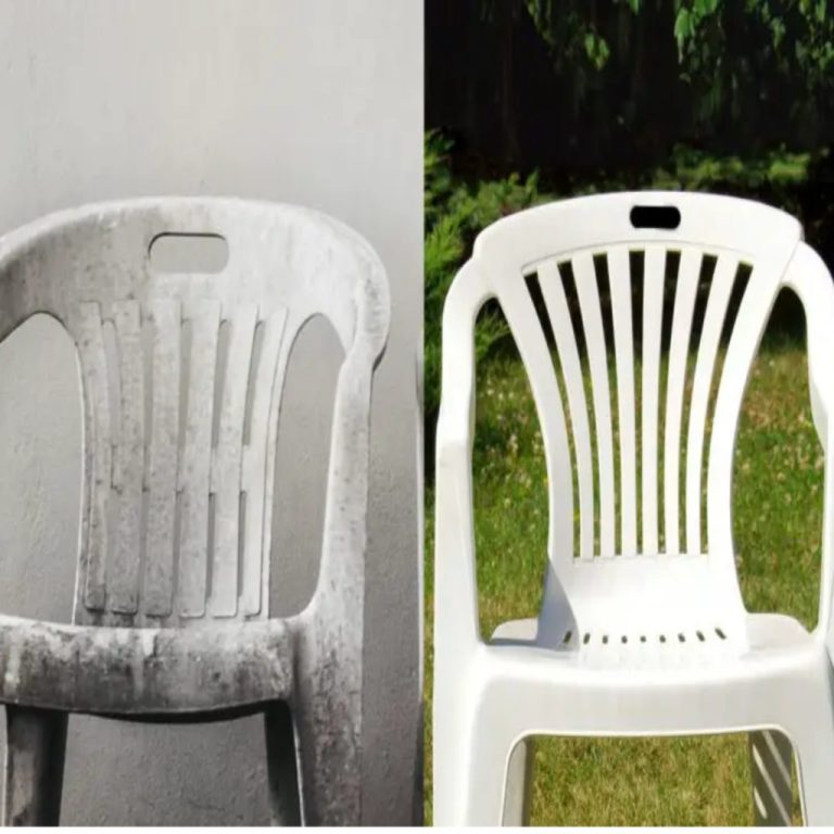 Plastikowe krzesła, których nie widać? Zdradzę wszystkie sztuczki, jak sprawić, by były idealnie białe!