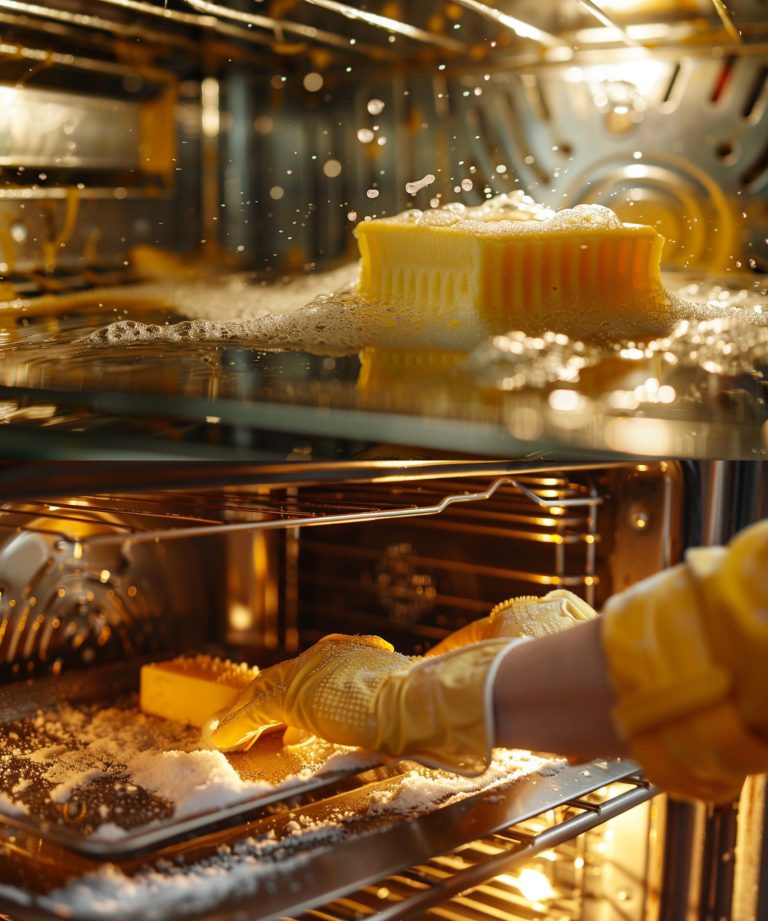 JAK ODTŁUŚCIĆ CAŁY PIEKARNIK ŻÓŁTYM MYDŁEM DO PRANIA