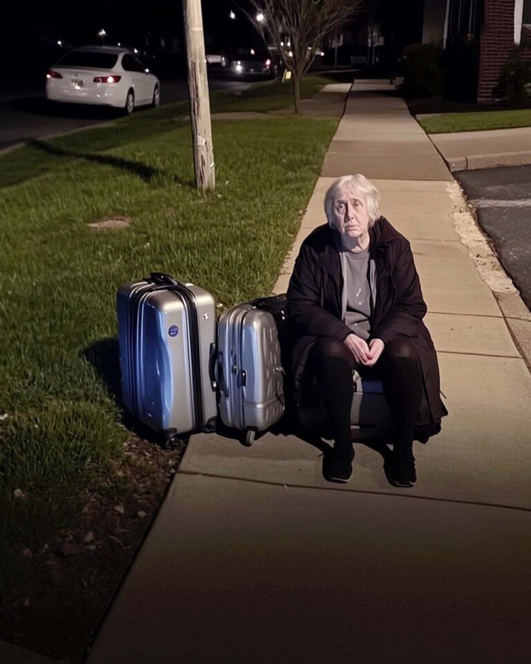 Bogaty właściciel ziemski wyrzuca z domu biedną, starszą kobietę i znajduje ją tego samego dnia na rodzinnej kolacji