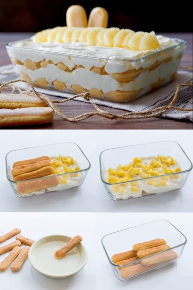 Tiramisu z ananasem: Egzotyczna wersja: Łatwy przepis