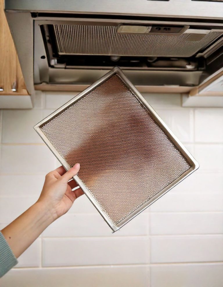 Filtr okapu kuchennego to tłusty bałagan. Łatwo przywróć go do stanu jak nowy za pomocą tych 3 metod.