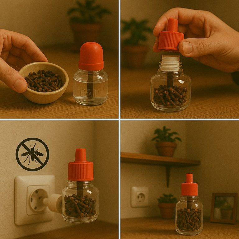 Wystarczy wrzucić kilka goździków do PUSTEJ ELEKTRYCZNEJ RADIOWEJ i nigdy więcej nie cierp z powodu komarów