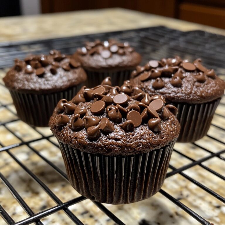 Wegańskie muffiny czekoladowe