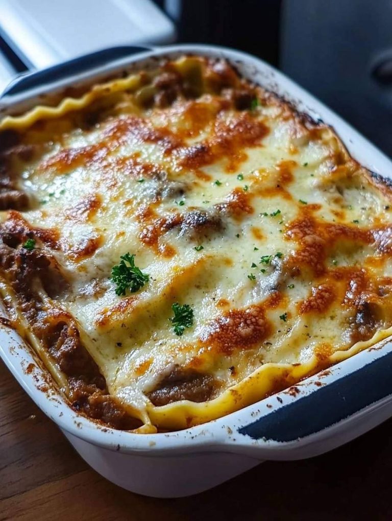 Lasagne z grzybami i kiełbasą: pełne smaku połączenie!