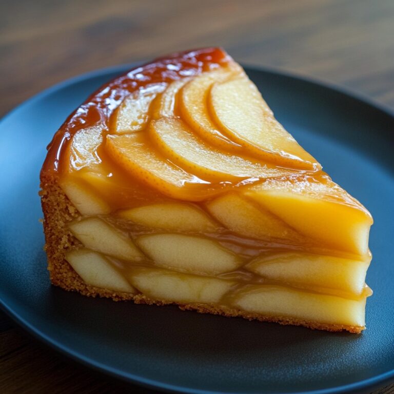 🍏 Niewidzialne ciasto karmelowe z miso 🍰