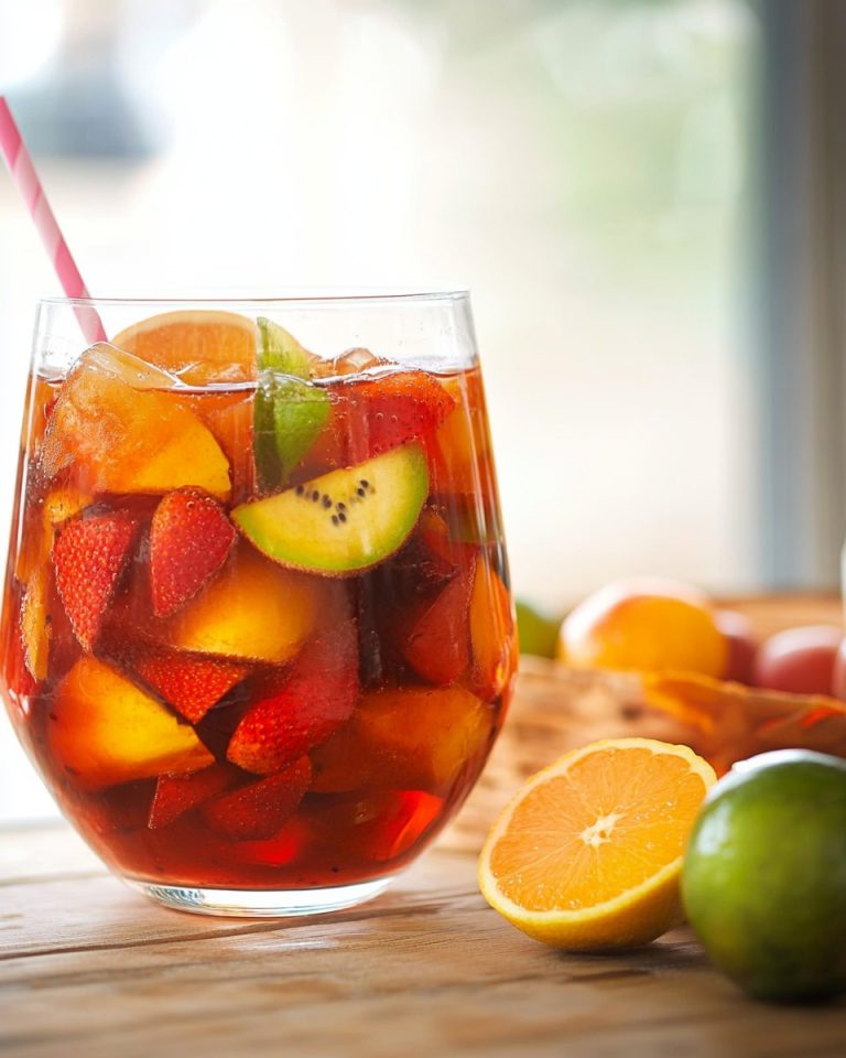 Bezalkoholowy poncz owocowy