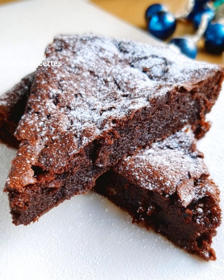 Ciasto czekoladowe z polewą i proszkiem
