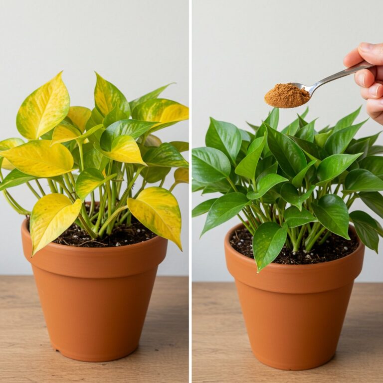 Ożywi zażółcone lub zgniłe rośliny w ciągu kilku godzin