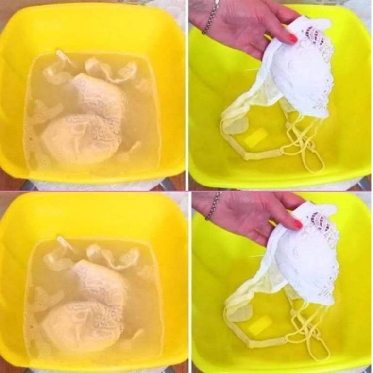 3 proste wskazówki, jak przywrócić stanikom śnieżnobiały wygląd