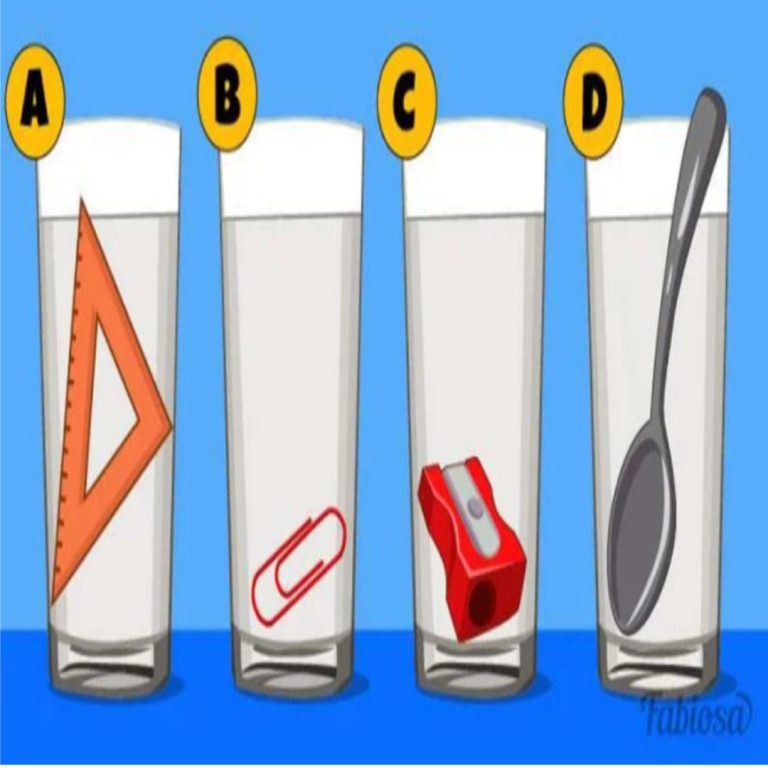 Zagadka wizualna: Która szklanka zawiera najwięcej wody? Wysokie IQ może odpowiedzieć.