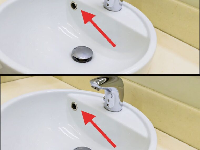 Mały otwór w zlewie: jego zaskakująca funkcja