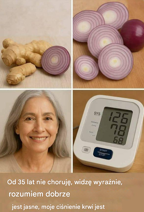 Czerwona cebula i imbir: potężna naturalna kombinacja dla lepszego zdrowia