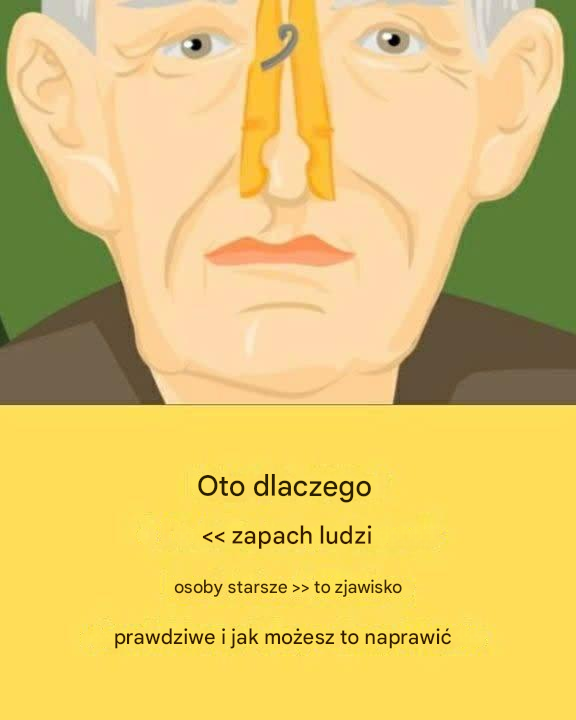 Oto dlaczego „zapach starej osoby” jest prawdziwy i jak sobie z nim poradzić