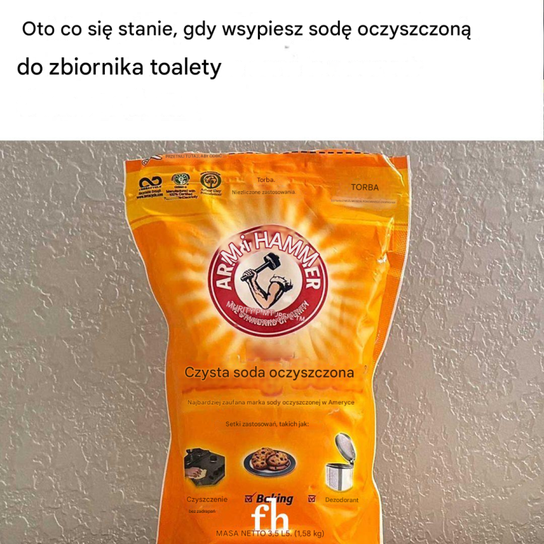 Co się stanie, gdy wsypiemy sodę oczyszczoną do spłuczki toalety?