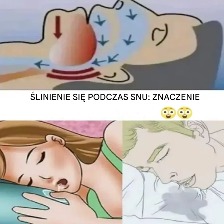 Jeśli ślinisz się podczas snu, oto co może ci mówić twoje ciało
