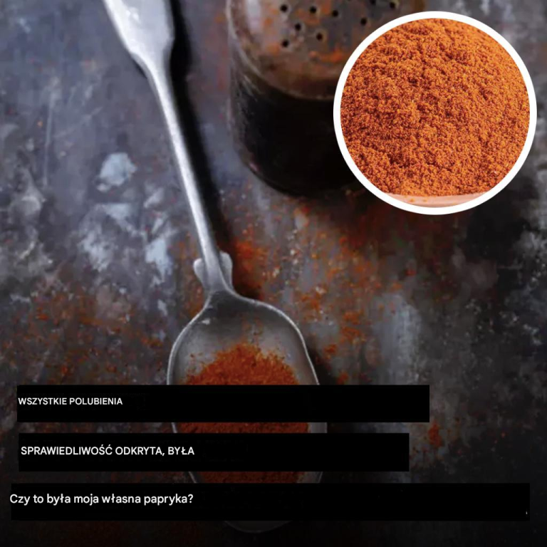 Ludzie dopiero zaczynają rozumieć, czym naprawdę jest papryka.
