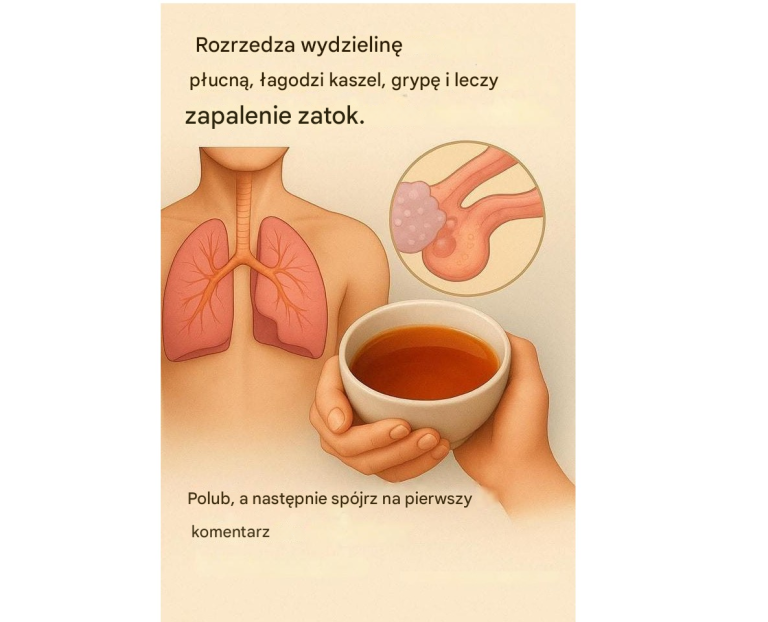 Babciny sposób na pozbycie się śluzu i oczyszczenie dróg oddechowych