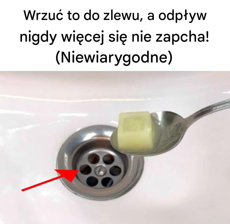 Wrzuć do zlewu, a odpływ nigdy więcej się nie zapcha! 💥 (Niewiarygodne) 🤯