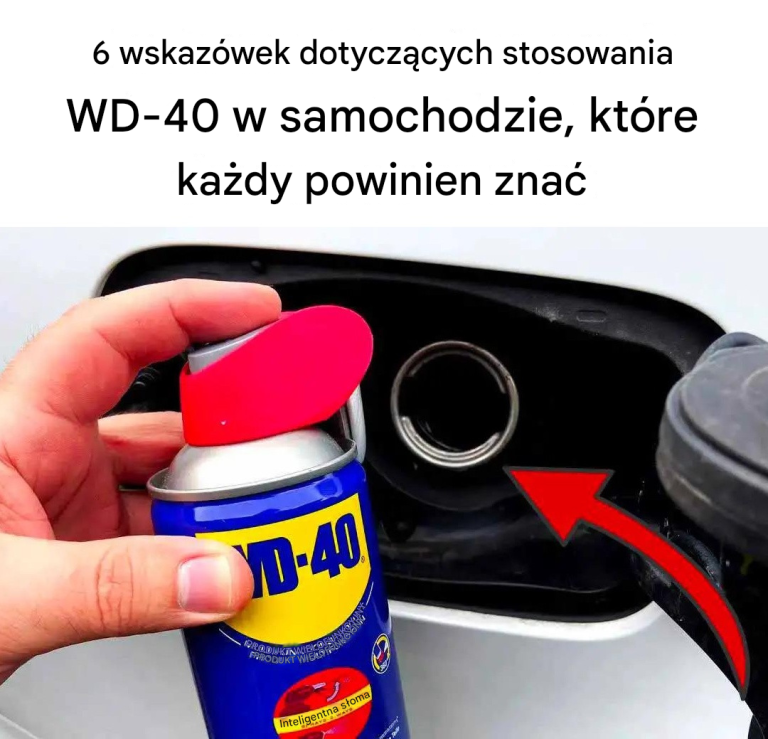 6 wskazówek dotyczących stosowania WD-40 w samochodzie, które każdy powinien znać