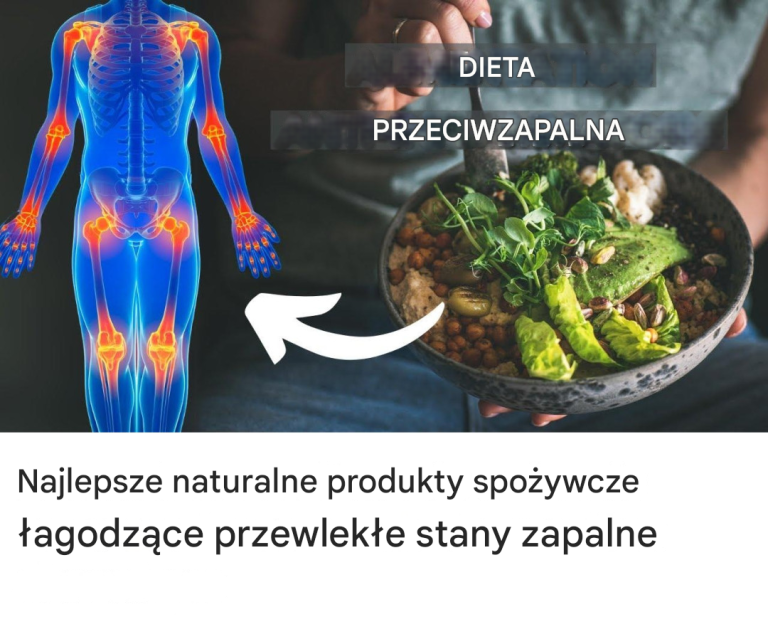 Najlepsze naturalne produkty spożywcze łagodzące przewlekłe stany zapalne