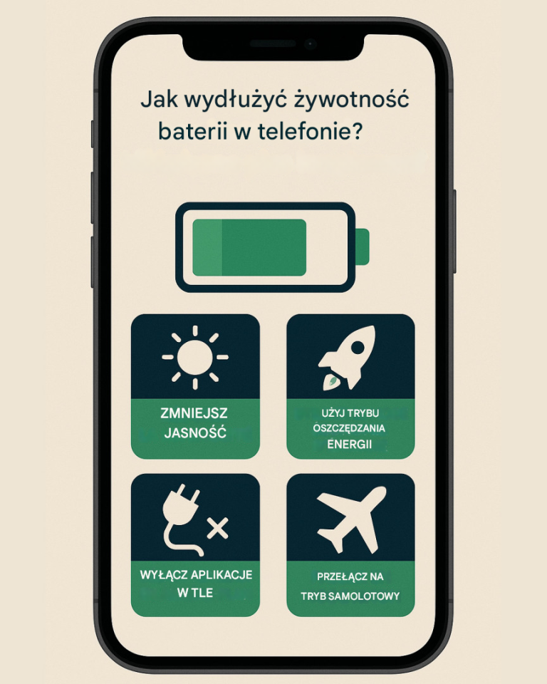 📱 Jak wydłużyć żywotność baterii w telefonie?