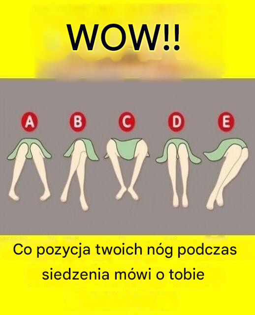 Sposób, w jaki siedzisz, wiele mówi o twojej osobowości.