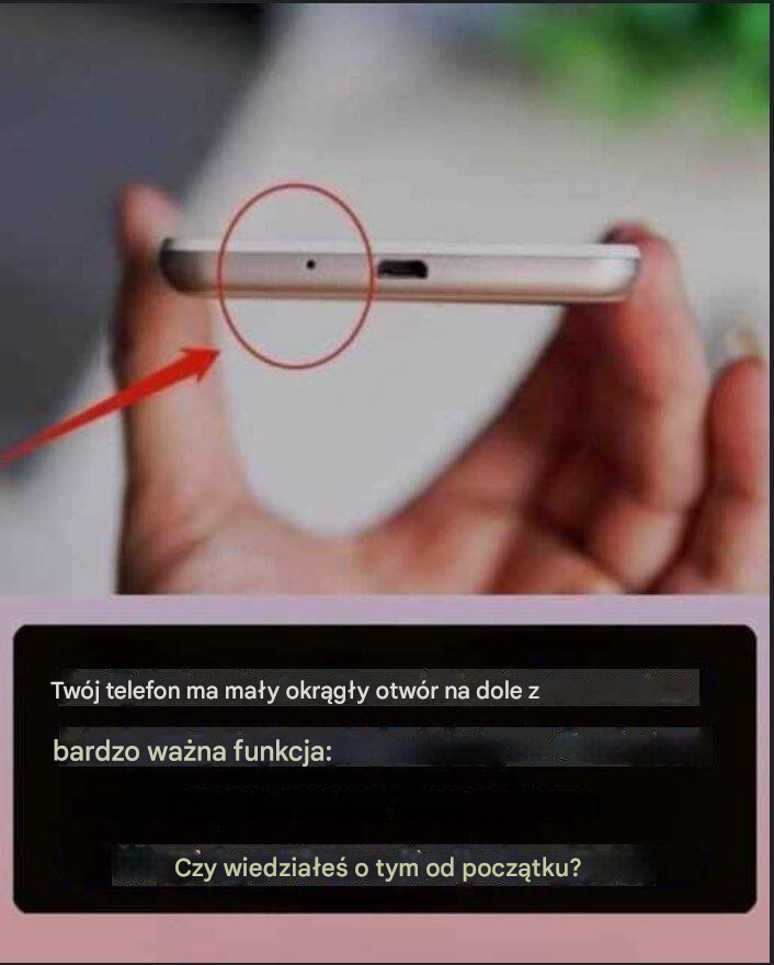 Wiele osób nadal nie wie, do czego służy ta mała dziurka