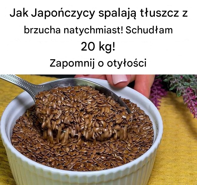Jak Japończycy spalają tłuszcz z brzucha natychmiast! Schudłam 20 kg! Zapomnij o otyłości