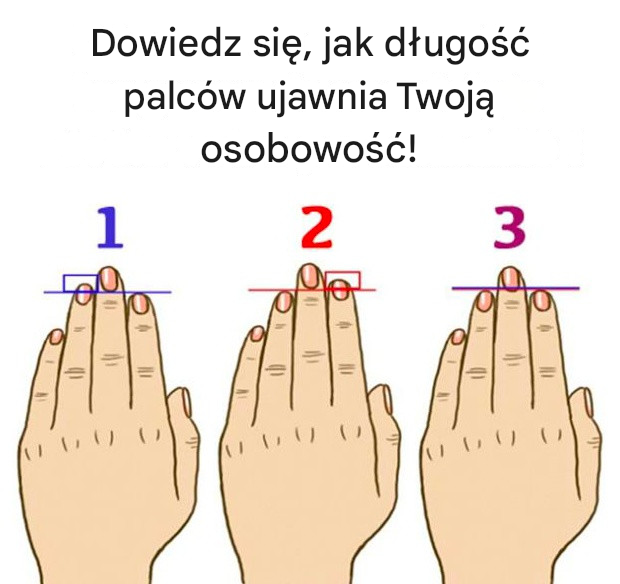 Dowiedz się, jak długość palców ujawnia Twoją osobowość!