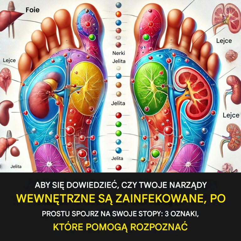 Aby sprawdzić, czy doszło do zakażenia narządów wewnętrznych, wystarczy spojrzeć na swoje stopy.