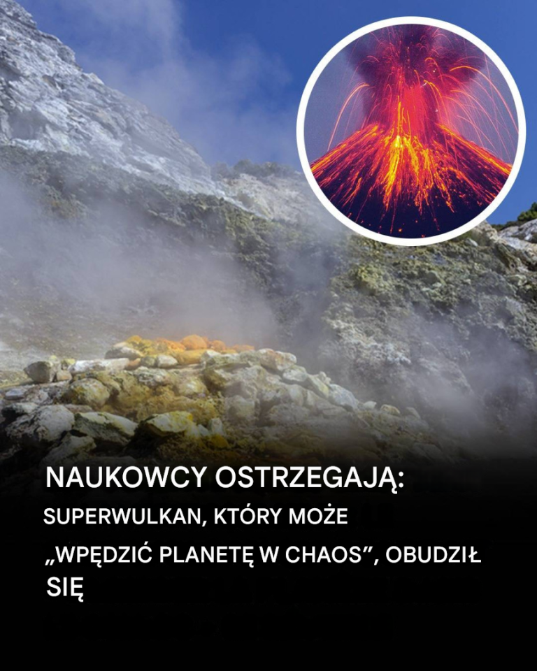 Superwulkan wykazuje oznaki przebudzenia, naukowcy twierdzą, że może mieć wpływ na całą planetę