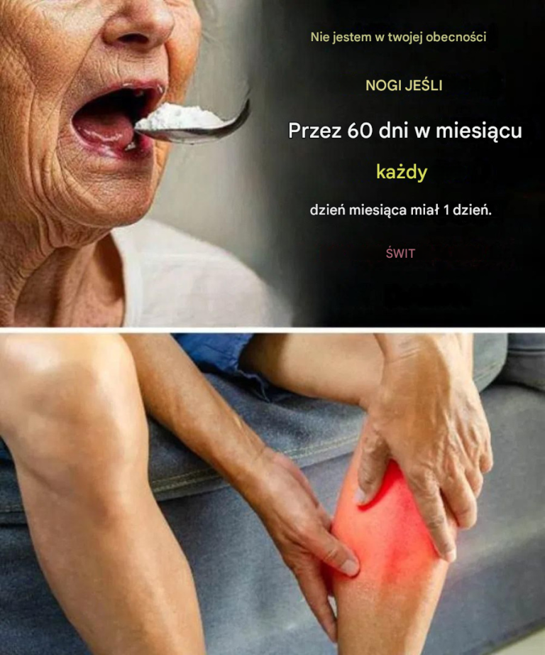 Osoby starsze ze słabymi nogami? Odkryj 6 cudownych produktów spożywczych