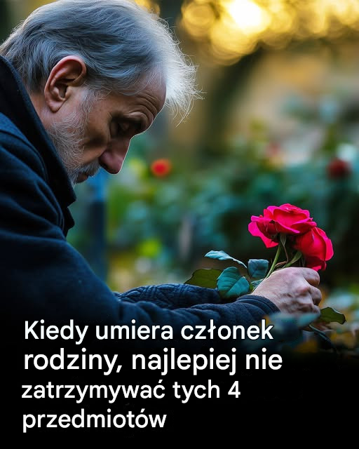 4 rzeczy, których nie powinieneś trzymać po śmierci bliskiej osoby