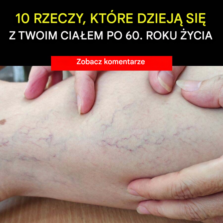 10 rzeczy, które dzieją się z Twoim ciałem po 60.