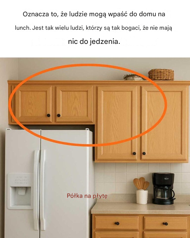 Większość ludzi uważa te szafki za bezużyteczne. Więc możesz ich używać właściwie.