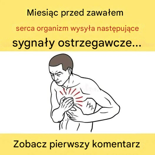 7 ostrzegawczych objawów zawału serca, których nie należy ignorować