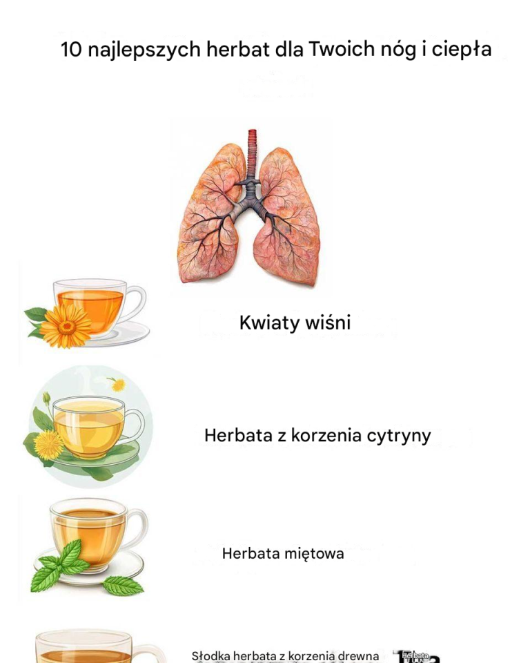 10 najlepszych herbat dla Twoich płuc