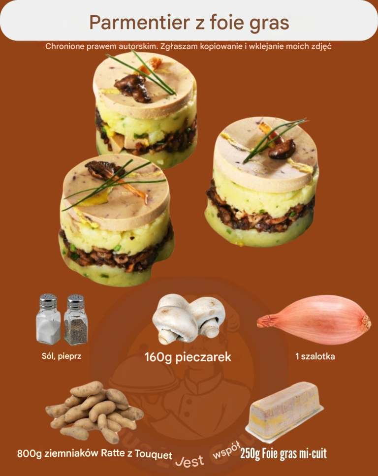 Parmentier z foie gras