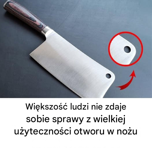 Sekret małego otworu w nożu