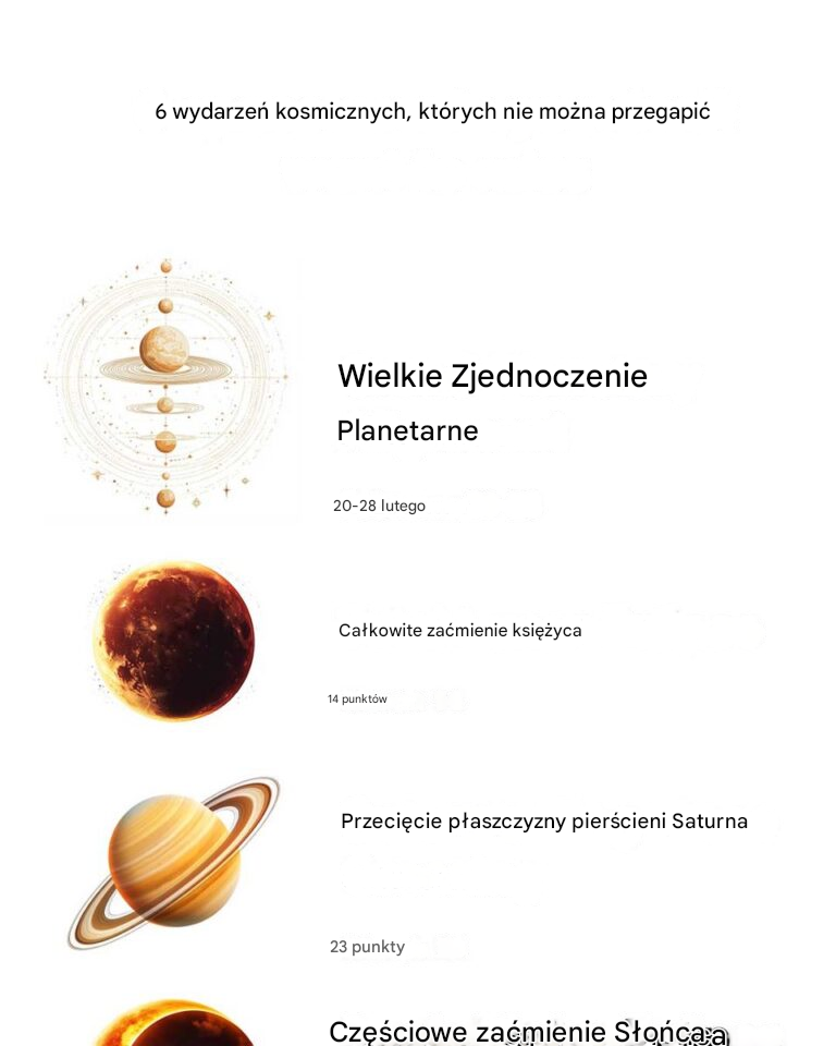 6 wydarzeń kosmicznych, których nie można przegapić w tym roku